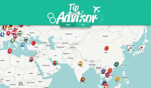 tipping map